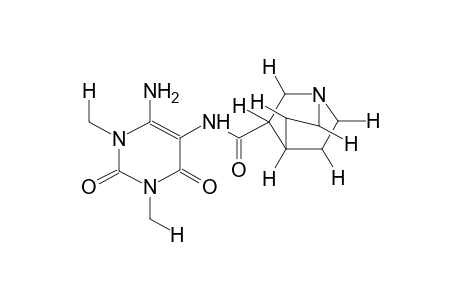 1,3-DIMETHYL-4-AMINO-5-(QUINUCLIDYL-3-CARBOXAMINO)URACIL