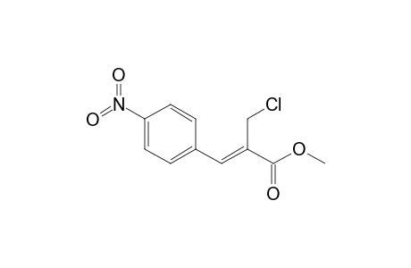 (Z)-2-(chloromethyl)-3-(4-nitrophenyl)-2-propenoic acid methyl ester