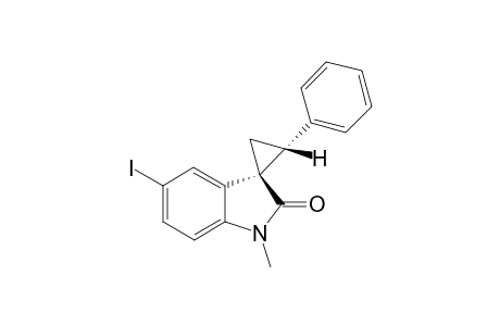 (1S,2R)-5'-iodo-1'-methyl-2-phenylspiro[cyclopropane-1,3'-indolin]-2'-one