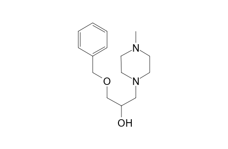 1-(4-Methyl-1-piperazinyl)-3-phenylmethoxy-2-propanol