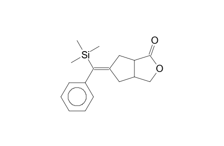 3-Oxabicyclo[3.3.0]octan-2-one, 7-(.alpha.-trimethylsilyl)benzylidene-