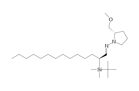 S,S-1-{ [( 2'-t-Butyldimethylsilyl)tetradecyliden]amino}-2-(methoxymethyl)pyrrolidine