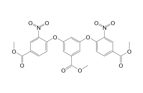 Benzoic acid, 3,5-bis[4-(methoxycarbonyl)-2-nitrophenoxy]-, methyl ester