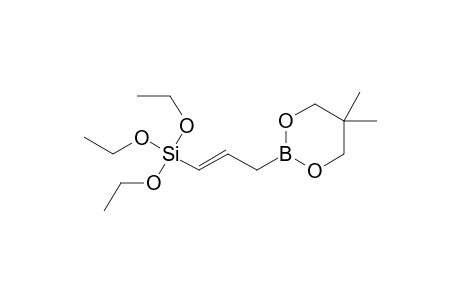 3-[(Triethoxy)silyl]-1-[(2',2'-dimethylpropanediyl)boryl]-2-propene