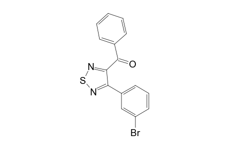 3-Benzoyl-4-(3-bromophenyl)-1,2,5-thiadiazole