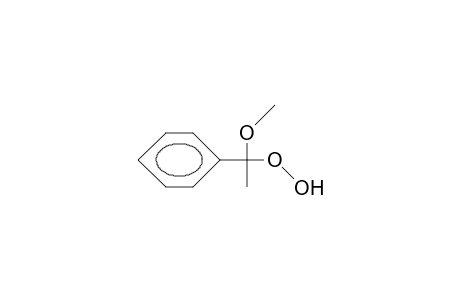 .alpha.-Hydroperoxy.alpha.-methoxy-ethyl-benzene
