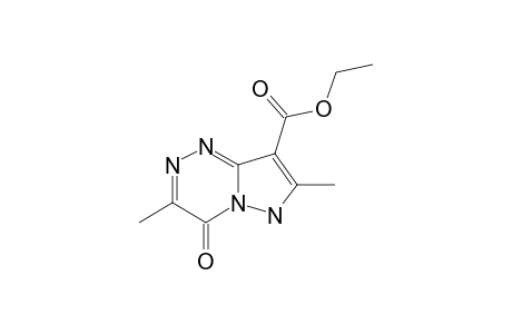 ETHYL-3,7-DIMETHYL-4-OXO-4,6-DIHYDROPYRAZOLO-[5,1-C]-[1,2,4]-TRIAZINE-8-CARBOXYLATE