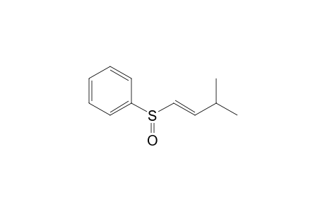 [(E)-3-methylbut-1-enyl]sulfinylbenzene