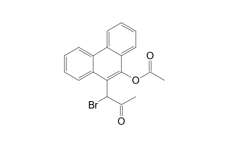 1-(10-Acetoxyphenanthrene-9-yl)-1-bromopropan-2-one