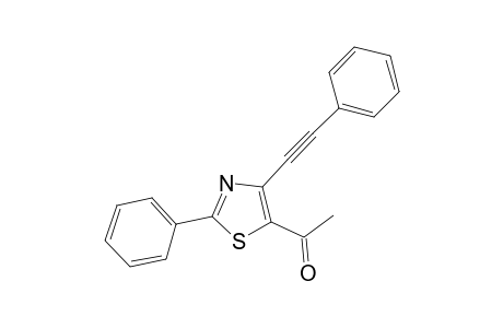 5-Acetyl-2-phenyl-4-(2-phenylethynylthiazole