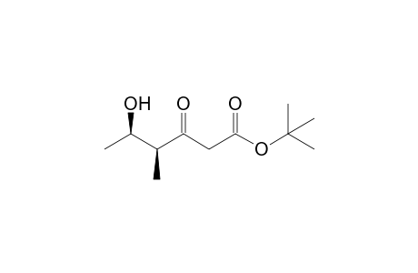 tert-Butyl (4S,5R)-5-hydroxy-4-methyl-3-oxohexanoate