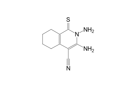 2,3-bis(azanyl)-1-sulfanylidene-5,6,7,8-tetrahydroisoquinoline-4-carbonitrile