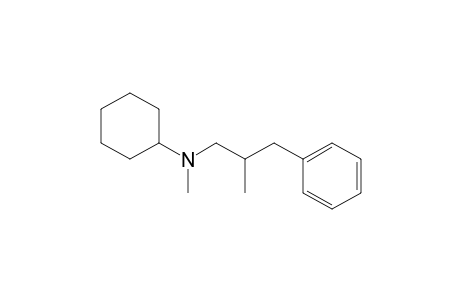 N-Methyl-N-(2-methyl-3-phenylpropyl)cyclohexylamine