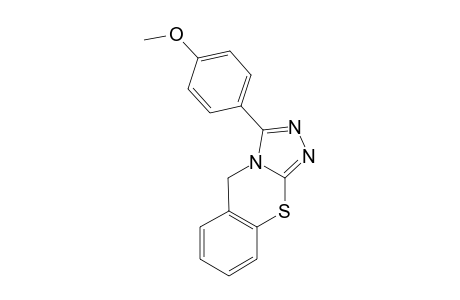 3-(p-Anisyl)-1,2,4-triazolo[3,4-b]1,3(4H)-benzothiazine