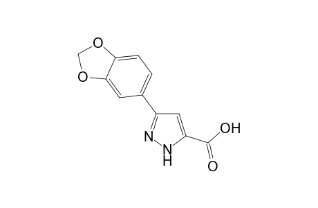 1H-Pyrazole-5-carboxylic acid, 3-(1,3-benzodioxol-5-yl)-