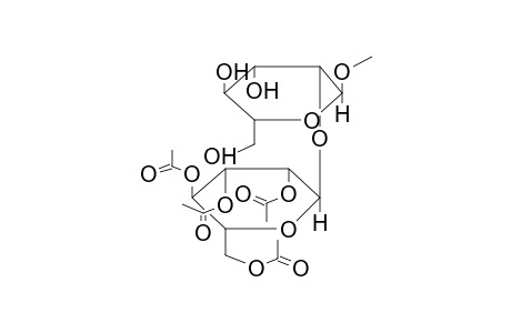 METHYL 2-O-(2,3,4,6-TETRA-O-ACETYL-ALPHA-D-MANNOPYRANOSYL)-ALPHA-D-MANNOPYRANOSIDE