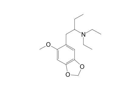 N,N-Diethyl-1-(2-methoxy-4,5-methylenedioxyphenyl)butan-2-amine