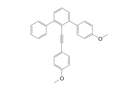 4-Methoxy-2'-((4-methoxyphenyl)ethynyl)-1,1':3',1''-terphenyl