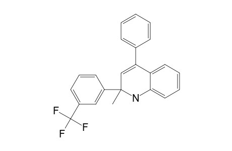 (+/-)-1,2-DIHYDRO-2-METHYL-4-PHENYL-2-(3-TRIFLUOROMETHYLPHENYL)-QUINOLINE