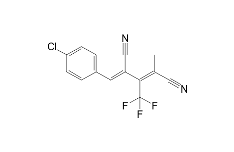 (2Z,4Z)-4-Cyano-3-trifluoromethyl-5-(4-chlorophenyl)-2-methylpentadiennitrile