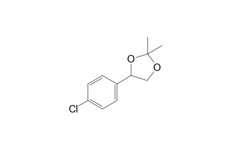 4-(4-chlorophenyl)-2,2-dimethyl-1,3-dioxolane