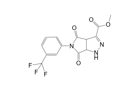 pyrrolo[3,4-c]pyrazole-3-carboxylic acid, 1,3a,4,5,6,6a-hexahydro-4,6-dioxo-5-[3-(trifluoromethyl)phenyl]-, methyl ester