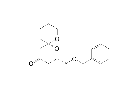 (2S,6S)-2-((Benzyloxy)methyl)-1,7-dioxaspiro[5.5]undecan-4-one