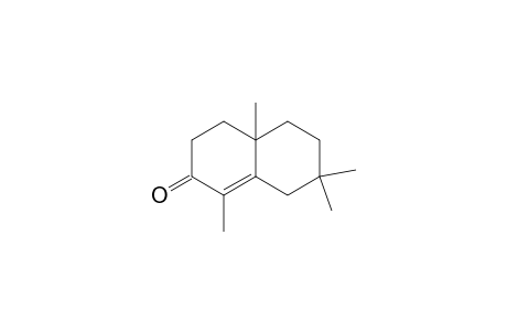 2(3H)-Naphthalenone, 4,4a,5,6,7,8-hexahydro-1,4a,7,7-tetramethyl-