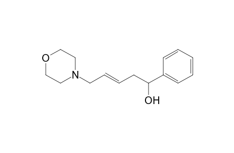 (E)-1-Phenyl-5-morpholino-3-pentenol