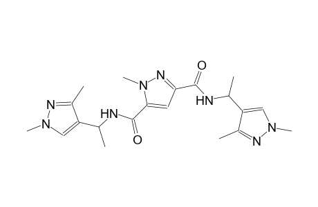 1H-pyrazole-3,5-dicarboxamide, N~3~,N~5~-bis[1-(1,3-dimethyl-1H-pyrazol-4-yl)ethyl]-1-methyl-