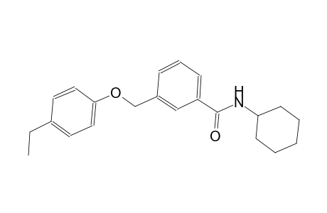 N-cyclohexyl-3-[(4-ethylphenoxy)methyl]benzamide
