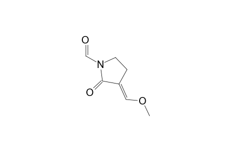 1-Pyrrolidinecarboxaldehyde, 3-(methoxymethylene)-2-oxo-