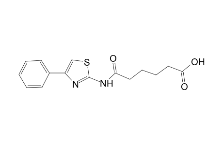 5-(4-Phenyl-thiazol-2-ylcarbamoyl)-pentanoic acid
