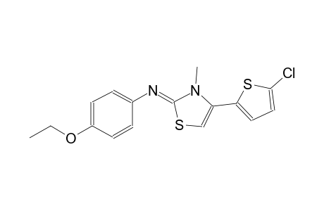 benzenamine, N-[(2Z)-4-(5-chloro-2-thienyl)-3-methylthiazolylidene]-4-ethoxy-