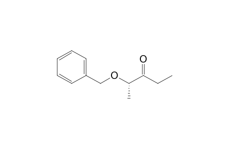 (2S)-2-benzoxypentan-3-one
