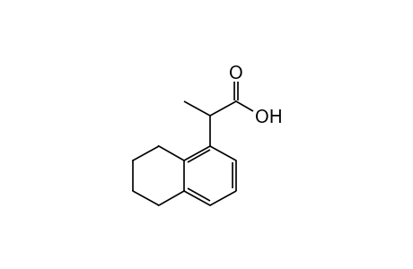 alpha-methyl-5,6,7,8-tetrahydro-1-naphthaleneacetic acid