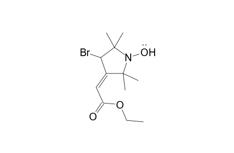 Ethyl (1-oxyl-4-bromo-2,2,5,5-tetramethylpyrrolidin-3-ylidene)acetate