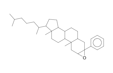 2,3-Epoxycholestane, 3-phenyl-