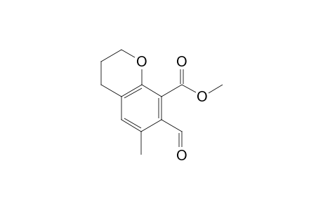 Methyl 7-formyl-6-methyl-chroman-8-carboxylate