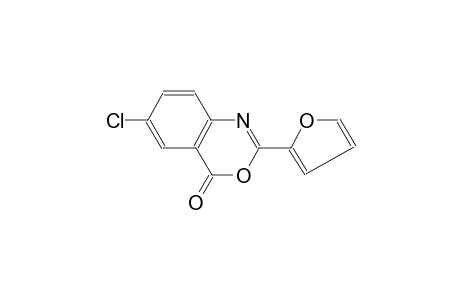 4H-3,1-benzoxazin-4-one, 6-chloro-2-(2-furanyl)-