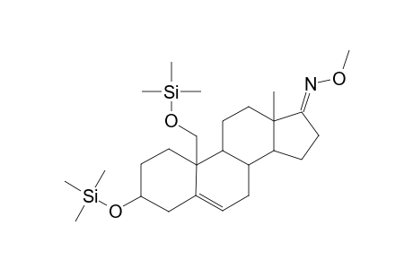 ANDROST-5-ENE-3.BETA.,19-DIOL-17-ONE(17-O-METHYLOXIME-3.BETA.,19-DI-TRIMETHYLSILYL ETHER)
