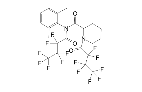N,N-Bis(heptafluorobutyryl)-2,6-pipecoloxylidide