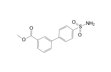 4-(3-Methoxycarbonylphenyl)benzenesulfonamide