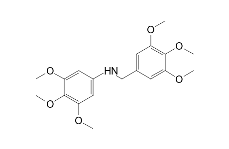 3,4,5-trimethoxy-N-(3,4,5-trimethoxybenzyl)aniline
