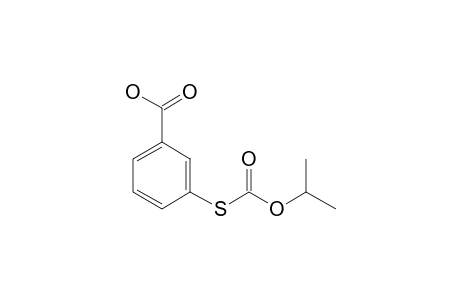 3-Mercaptobenzoic acid, S-isopropyloxycarbonyl-