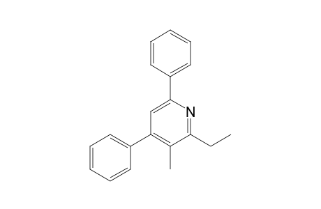 2-Ethyl-3-methyl-4,6-diphenylpyridine
