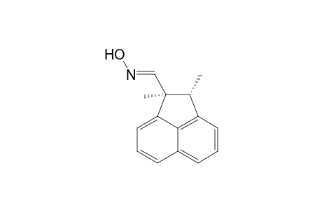trans-1,2-Dimethylacenaphthene-1-carboxaldoxime