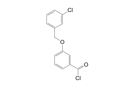 Benzoyl chloride, 3-[(3-chlorophenyl)methoxy]-