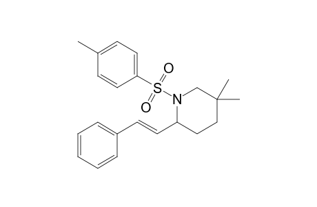 (E)-5,5-Dimethyl-2-stryl-1-tosylpiperidine