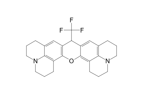 1H,5H,9H,11H,15H-xantheno[2,3,4-ij:5,6,7-i'j']diquinolizine, 2,3,6,7,12,13,16,17-octahydro-9-(trifluoromethyl)-